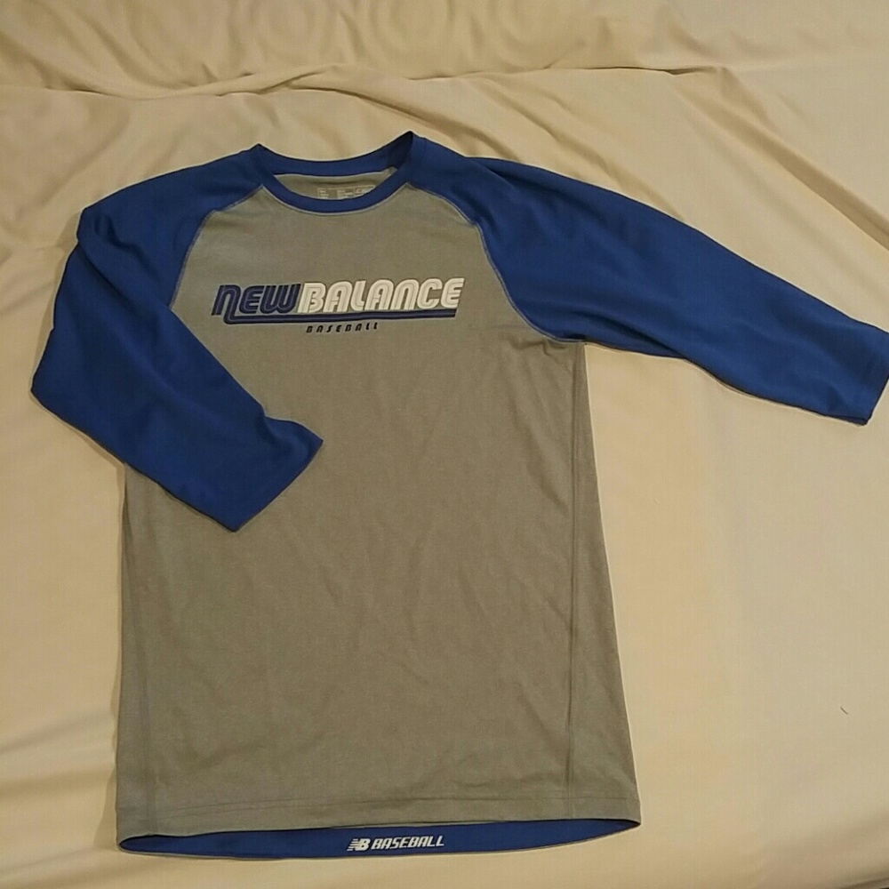 New Balance dry fit baseball tee